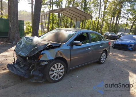 2017 Nissan Sentra Sv from USA, damaged, VIN 3N1AB7AP2HY332240